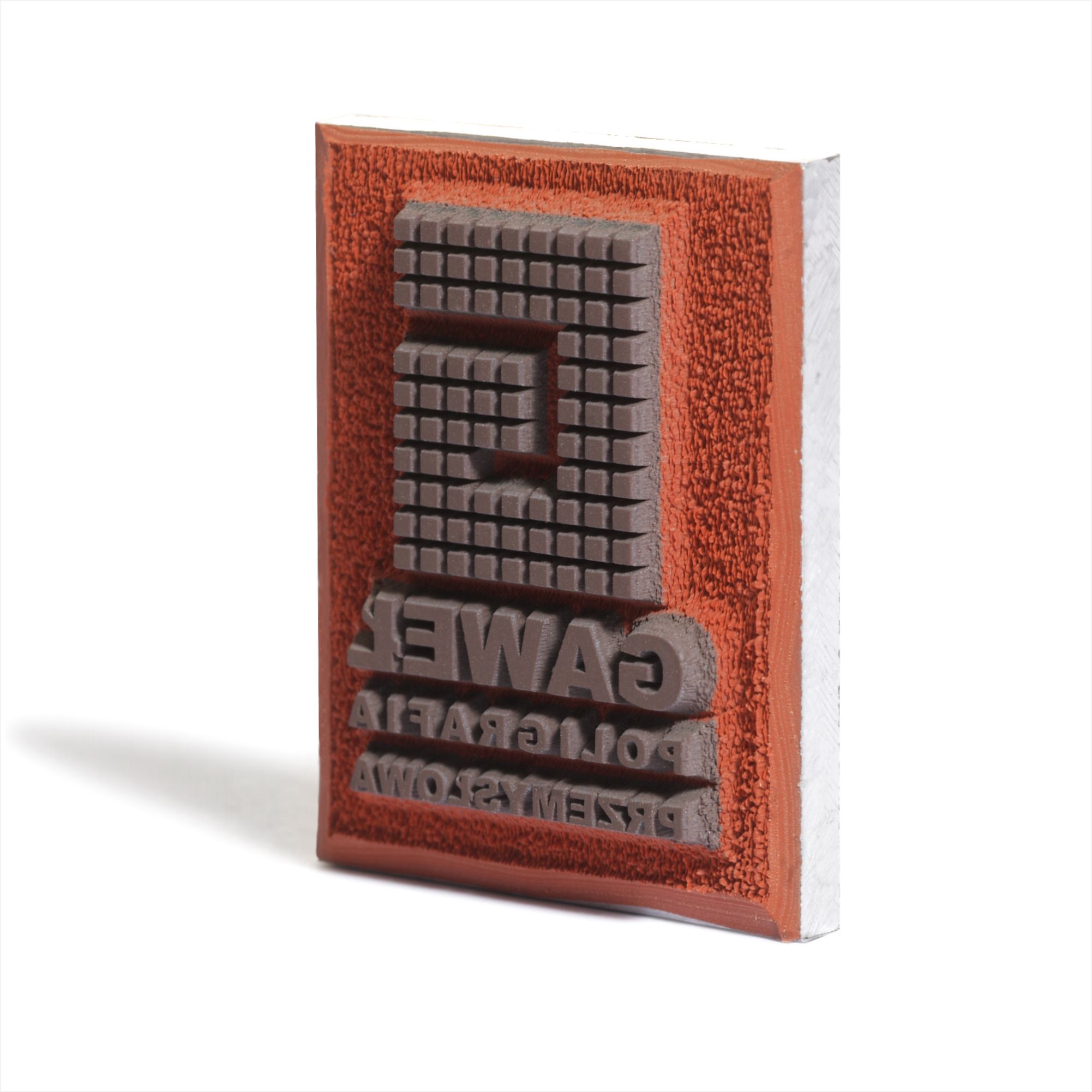 Engraved dual layer die
