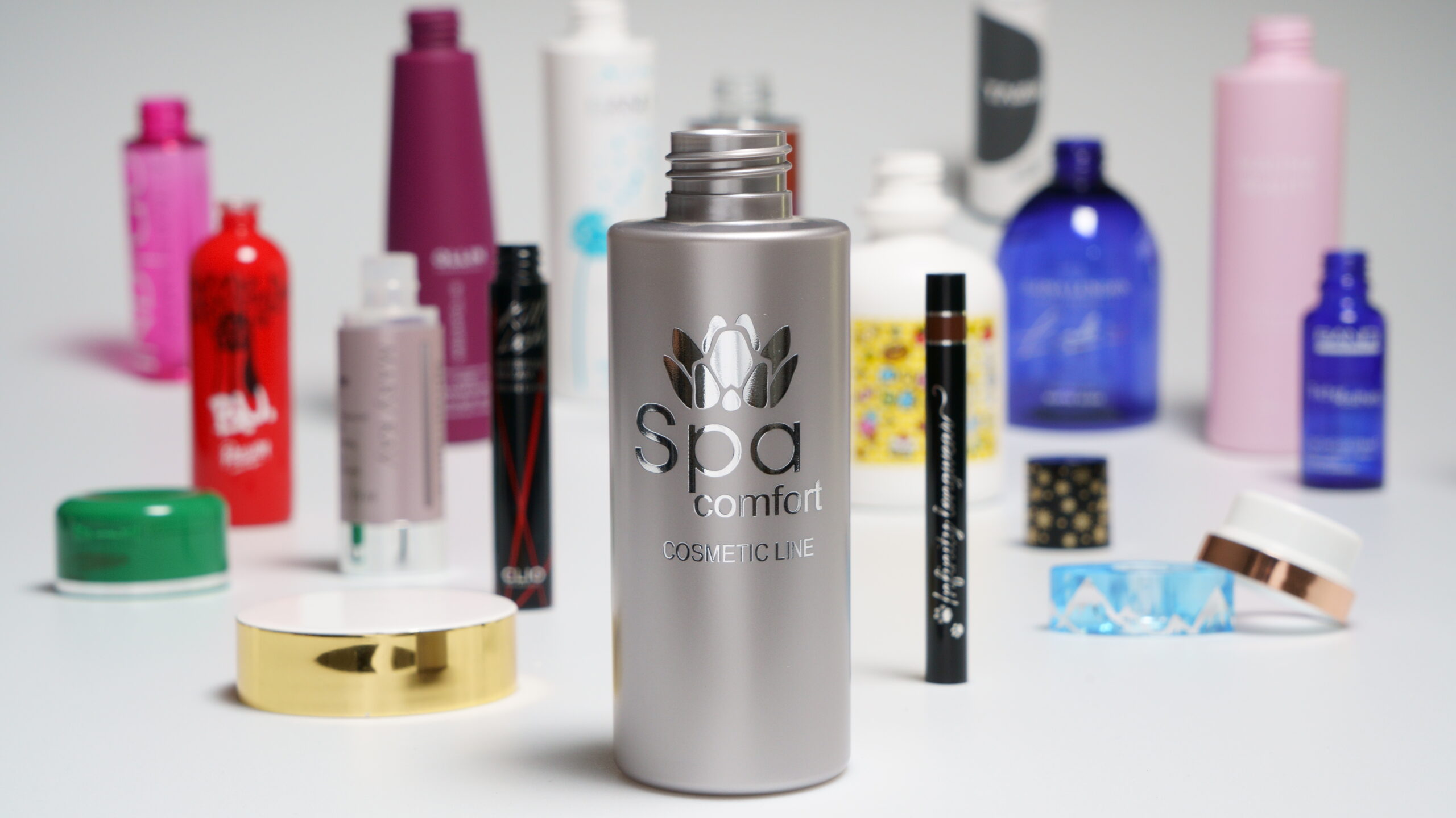Cosmetic packaging decoration