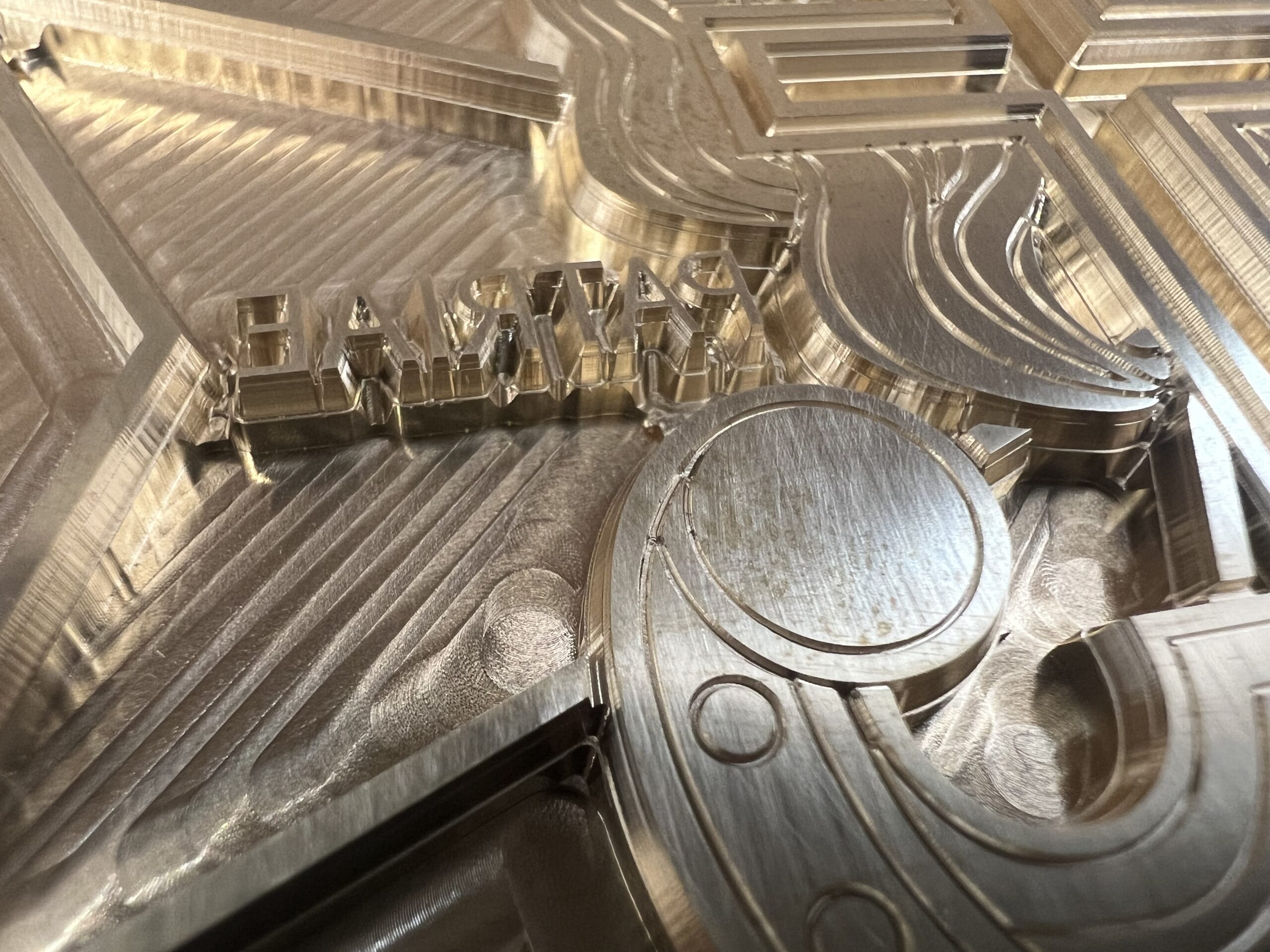 Hot Stamping Brass Tool